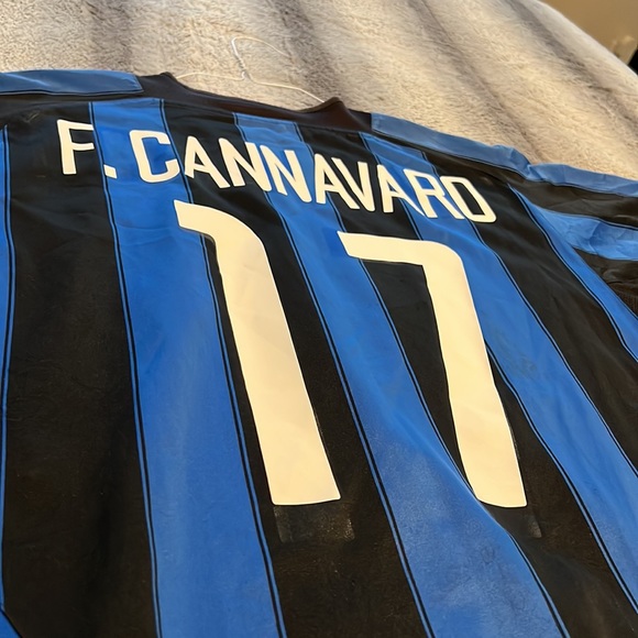 Inter Milan #17 Fabio Cannavaro 2003-04 Serie A Home Nike Jersey - Picture 8 of 8